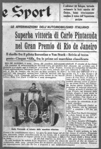 Mas repercusiones sobre su trinfo en Brasil