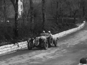 Sobre la 2900 A en las Mille Miglia Italianas.